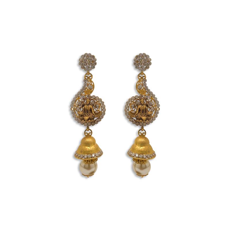 Temple earrings